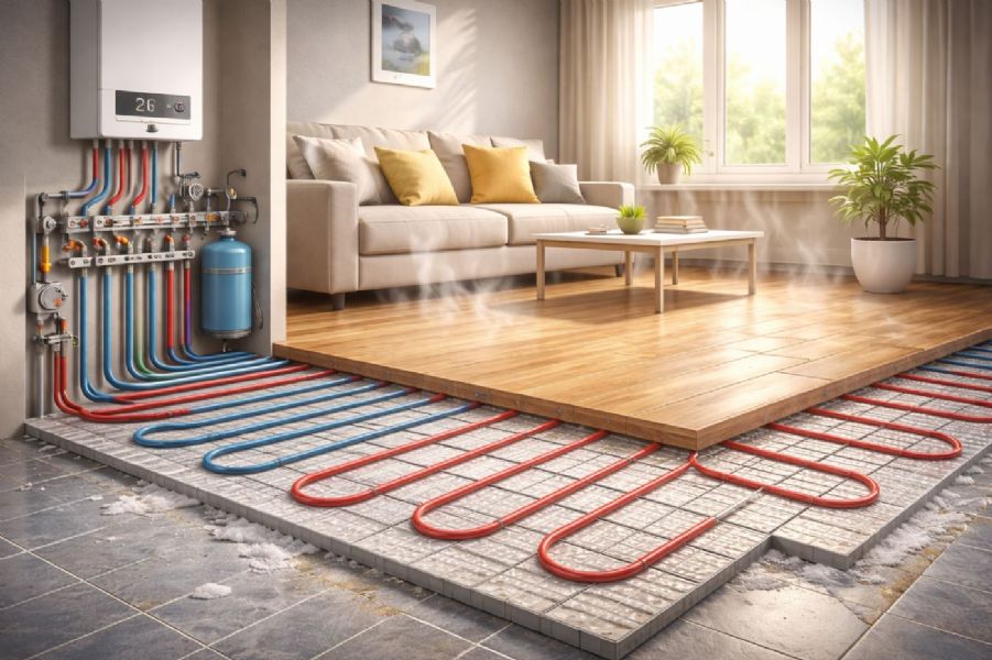 地暖一定要全室鋪設嗎？局部鋪設的可行性與重點說明